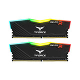 TEAMGROUP T-Force Delta RGB DDR4 Ram 16GB (2x8GB) 3600MHz CL18 - Black