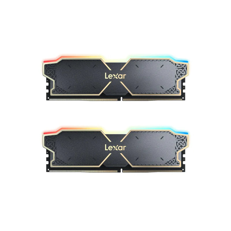 Lexar THOR RGB DDR5 Ram 32GB (2x16GB) 6000MHz CL38 - Black