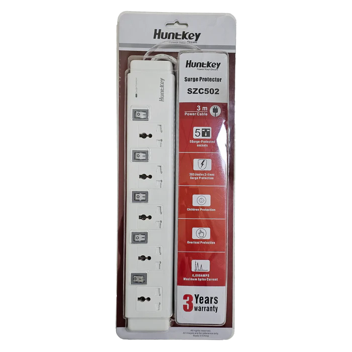 HUNTKEY SZC502 Power Strips, Universal Standard (3m)