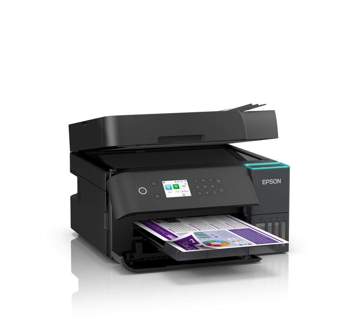 Epson Epson EcoTank L6370 A4 Wi-Fi Duplex All-in-One Ink Tank Printer طابعة ابسون ملونة