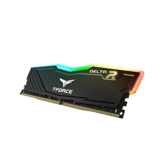 TEAMGROUP T-Force Delta RGB DDR4 Ram 16GB (2x8GB) 3600MHz CL18 - Black