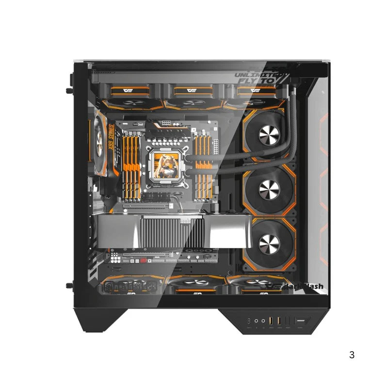 DarkFlash DY470 Mid Tower Case