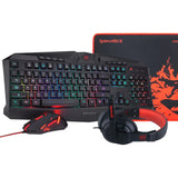 Redragon S101-BA 4-IN-1 Full Gaming Combo - Black
