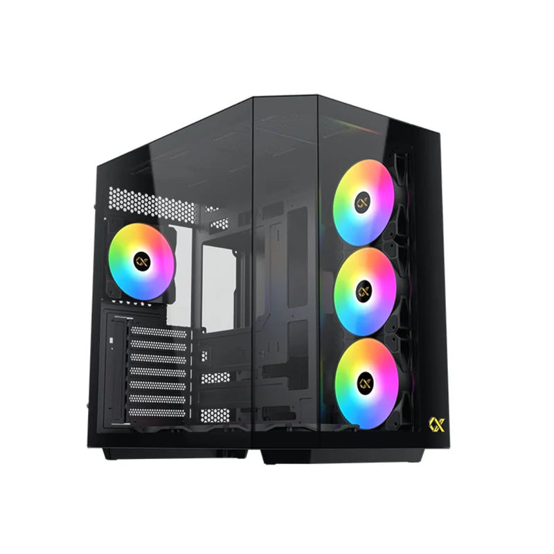 Xigmatek CUBI II Glass, Mid Tower Case - Black