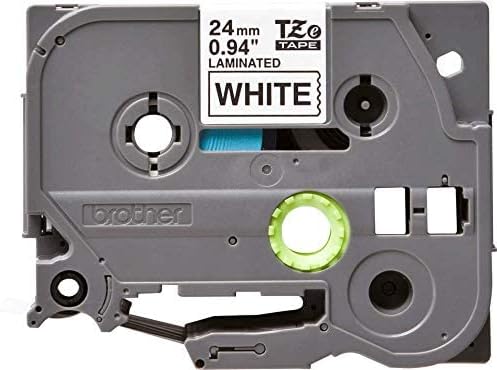 Brother P-Touch 24mm Laminated Tape - Black on White