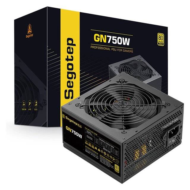 Segotep GN750W 80+ Gold 750W PSU (Black)