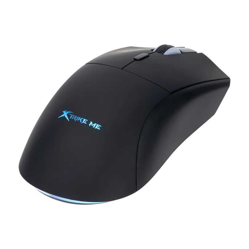 Xtrike Me GW-613 RGB Wired Gaming Mouse, Adjustable DPI 1200/2400/3200, 6 Buttons, 7-Color Backlight, Optical Sensor for PC/Mac/iOS/Android