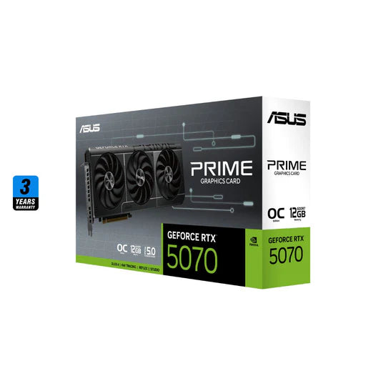 ASUS PRIME GeForce RTX 5070 12GB GDDR7 OC Edition
