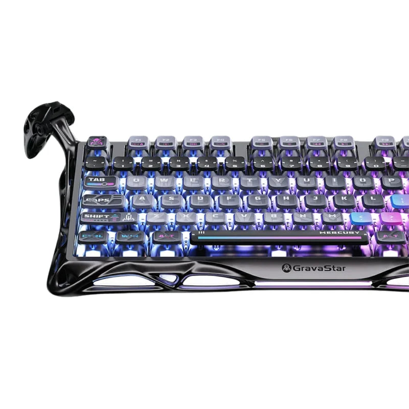 Gravastar Mercury K1 Pro Special Edition CBLK-AR Gaming Keyboard - Cyberpunk