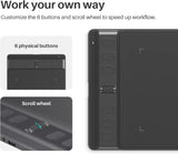 Huion Inspiroy 2 S (H641P) – Compact USB-C Graphics Tablet with PenTech 3.0, 8192 Pressure, Scroll Wheel & 6 Hotkeys