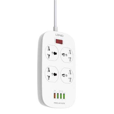 LDNIO 4 AC Outlets Universal Power Strip SC4407