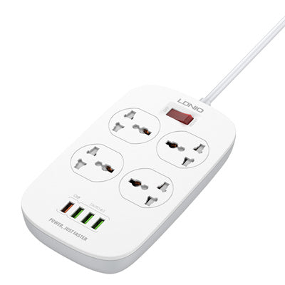 LDNIO 4 AC Outlets Universal Power Strip SC4407
