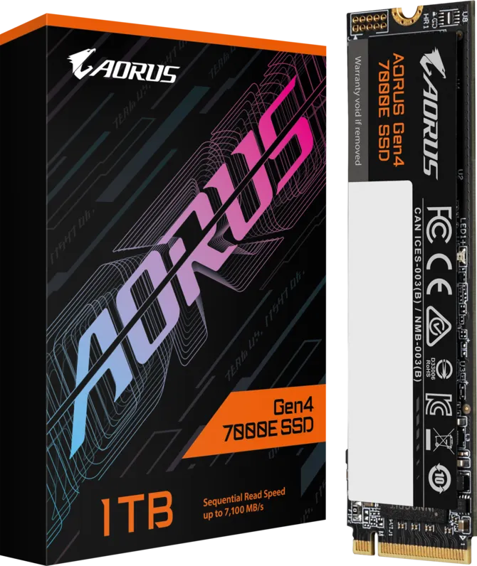 AORUS Gen4 7000E SSD 1TB