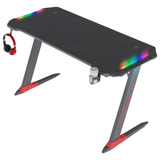 Gaming Desk D2201 - LED RGB Lights Along Edges ميز كيمنك
