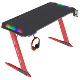 Gaming Desk D2201 - LED RGB Lights Along Edges ميز كيمنك
