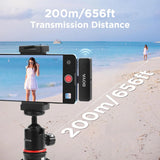 BOYA BY-V4U 4-Channel Wireless Lavalier Microphone System