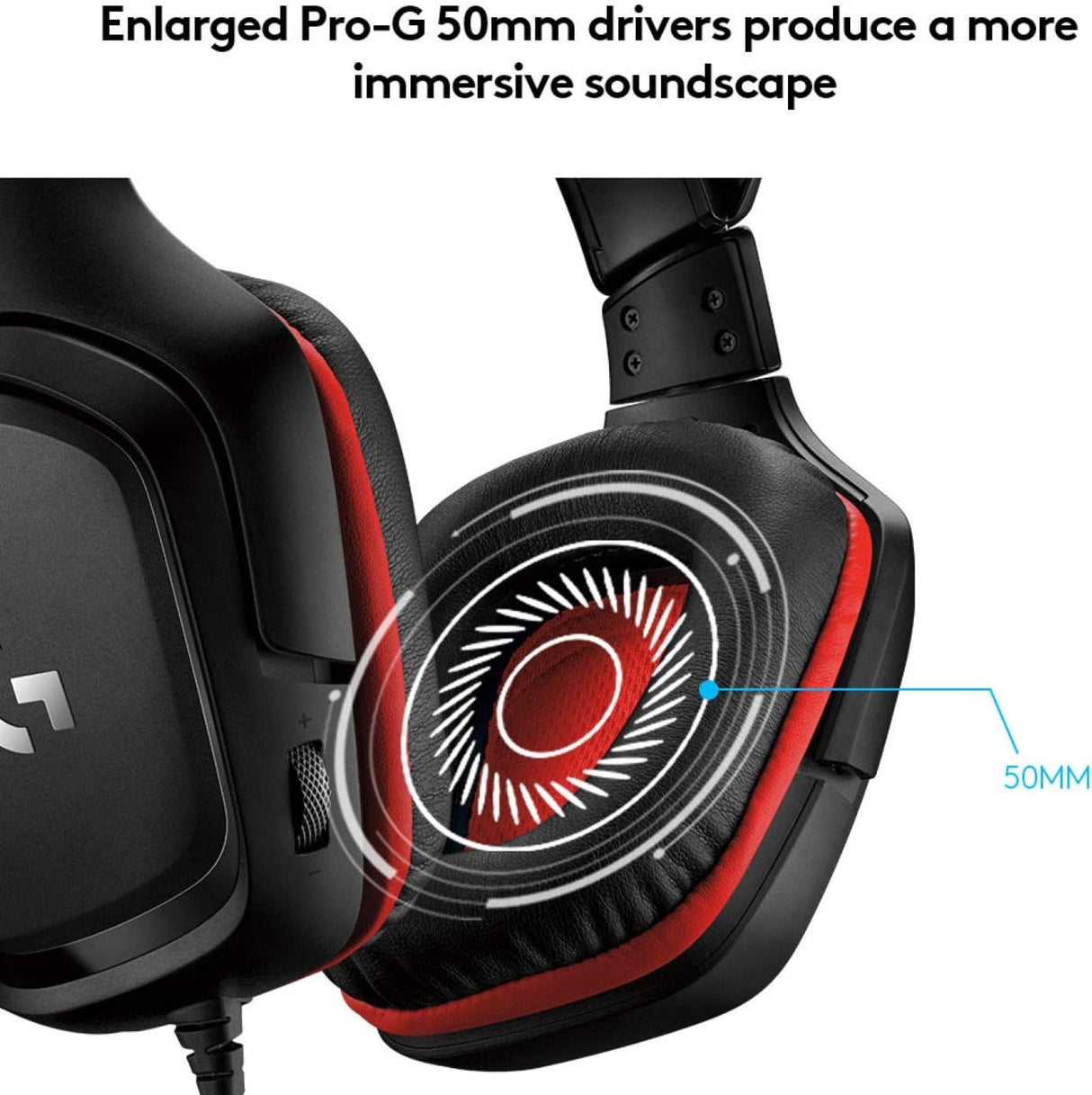 LOGITECH G332 RED