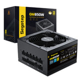 Segotep 850W Power Supply, 80 Plus Gold Full Modular PCIe 5.1 & ATX 3.1 Gaming PSU GM850