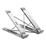 USB-C Foldable Laptop Stand with Docking Station D1137AGY01