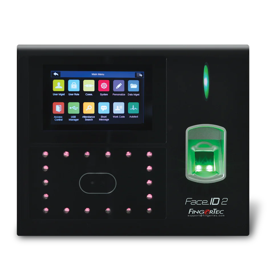 FingerTec Face ID 2 Biometric Time Attendance and Access Control