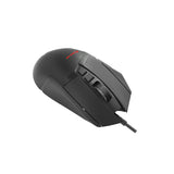 XTRIKE ME GM520 RGB Gaming Mouse - Optical Sensor 12,800 DPI - 8 Programmable Buttoms - 1000HZ Polling Rate With Software