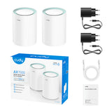 AX1500 Gigabit Mesh Wi-Fi 6 System M1500 2PACK
