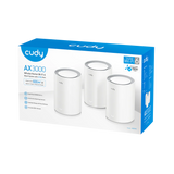 AX3000 2.5G Mesh Wi-Fi 6 System White M3000