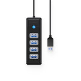 ORICO PW4U-U3-05 4 Ports USB-A To USB3.0 HUB