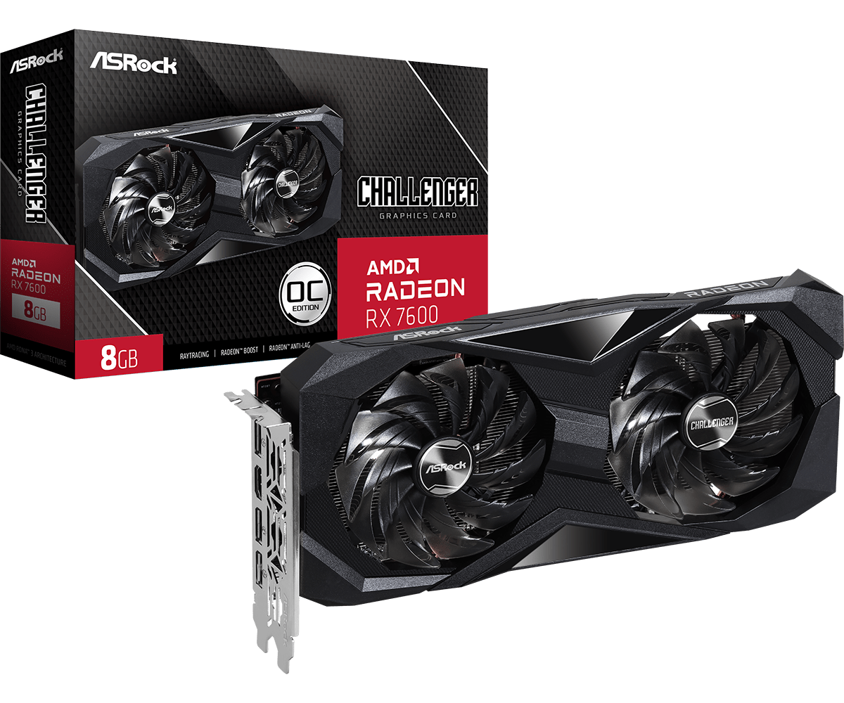AMD Radeon RX 7600 Challenger 8GB OC