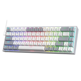 CASTOR K631 Grey 65% Wired RGB Gaming Keyboard