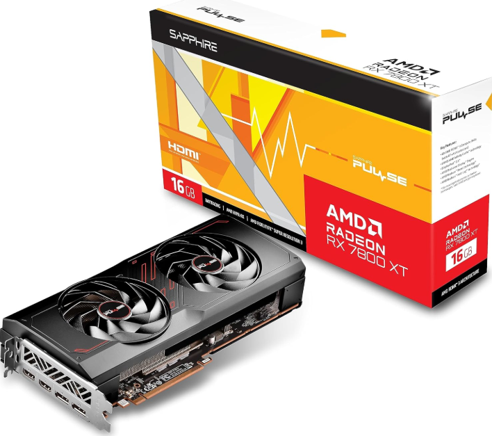 SAPPHIRE Pulse AMD Radeon RX 7800 XT Gaming