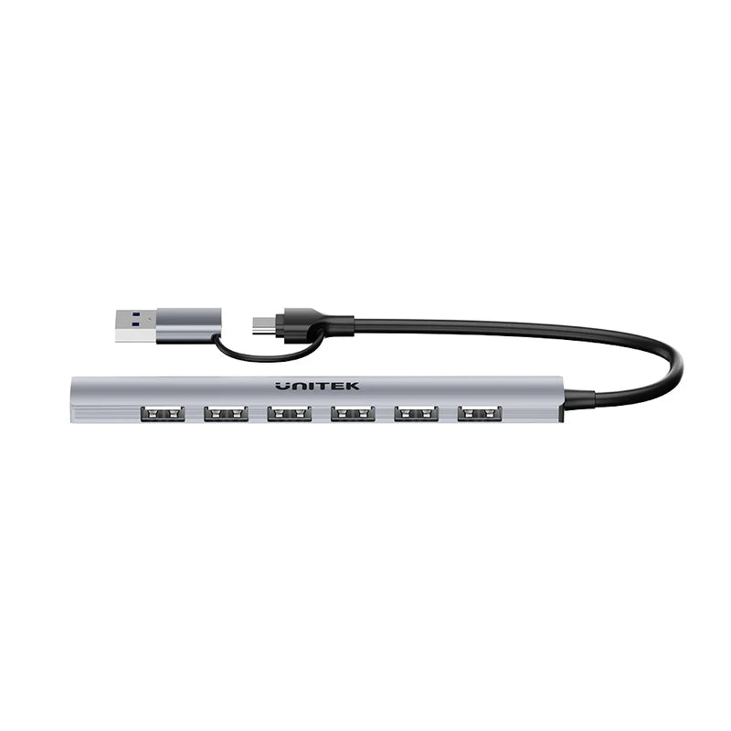 UNITEK H1209A uHUB S7 7-in-1 5Gbps Hub with 7 USB-A Ports