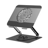 UNITEK OT1098AGY Adjustable Laptop Stand with Detachable Cooling Fan