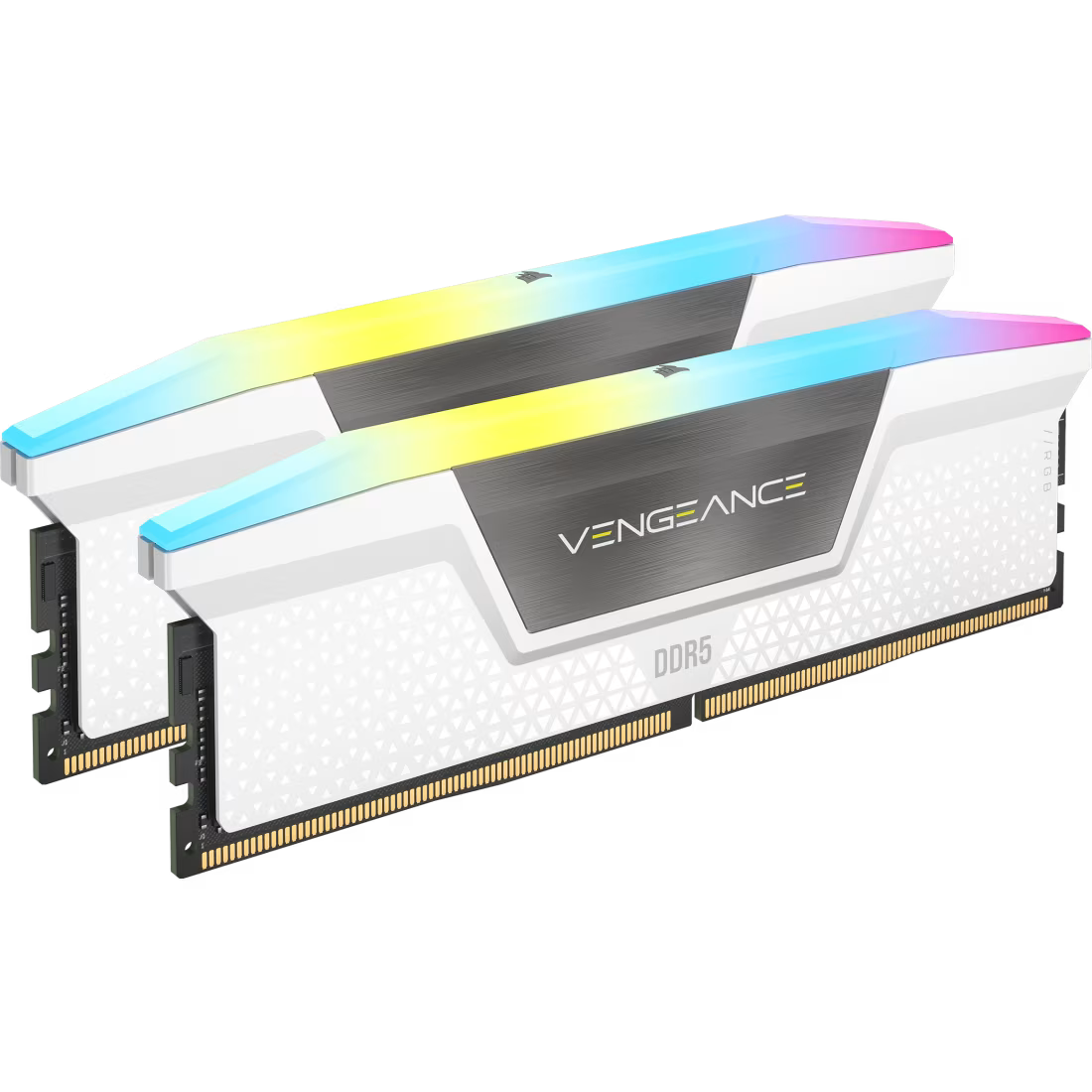 VENGEANCE® RGB 32GB (2x16GB) DDR5 DRAM Up To 6000MT/s CL36 Memory Kit — Black