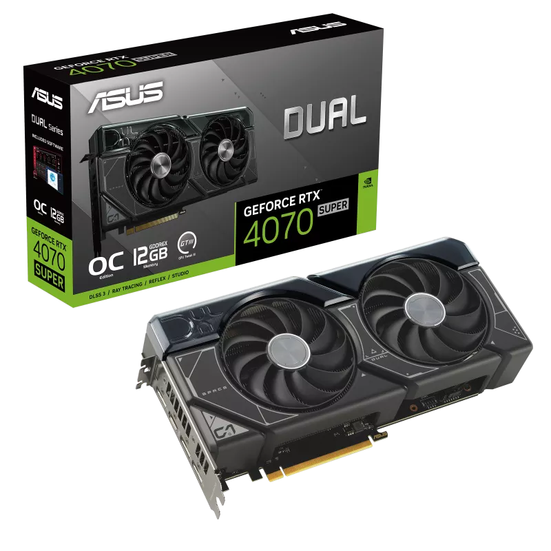 ASUS DUAL RTX4070 SUPER 12GB