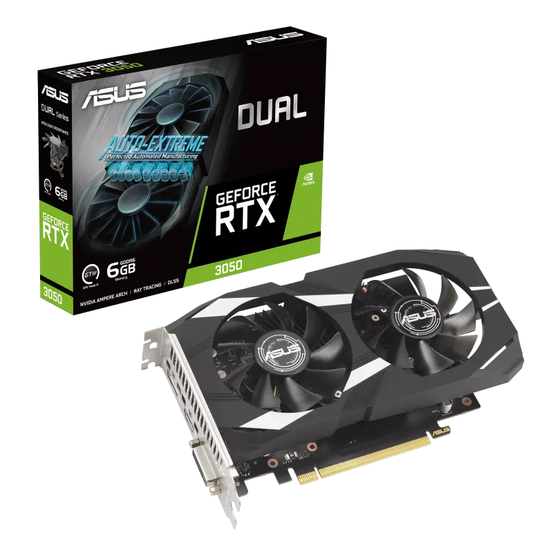 ASUS Dual GeForce RTX 3050 6GB