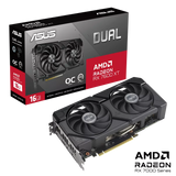 ASUS Dual Radeon RX 7600 XT OC Edition 16GB GDDR6