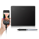 Huion HS64 Graphic Pen Tablet with 4 Programmable Express Keys