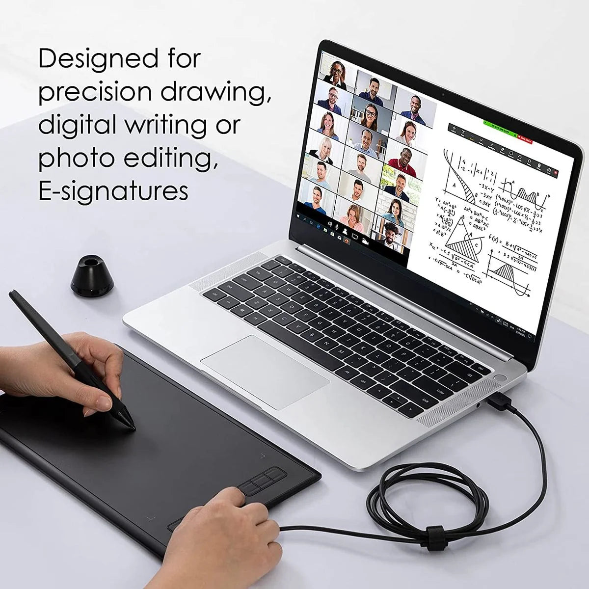 Huion Inspiroy H580X Graphic Drawing Tablet - 8 Programable Keys (203.2 x 127mm)