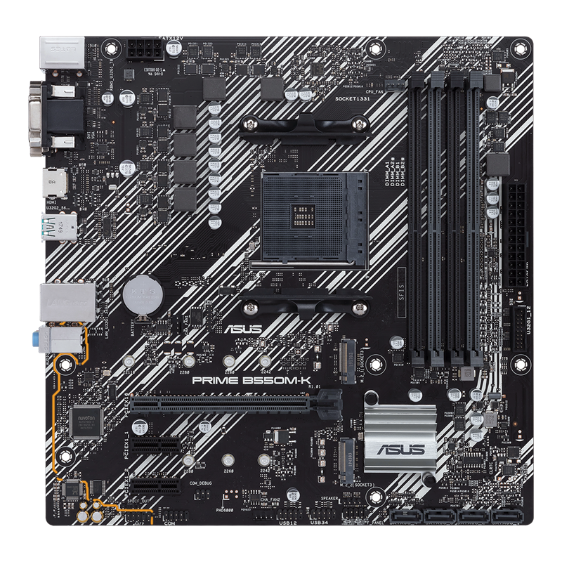 M.B ASUS PRIME B550M-K