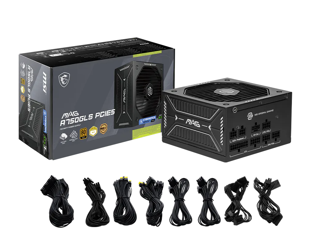 PSU MSI MAG A750GLS PCIE5