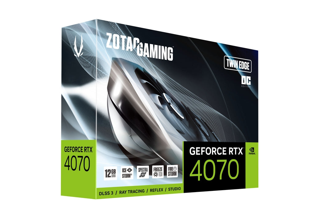 ZOTAC GAMING GeForce RTX 4070 Twin Edge OC 12GB